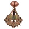 Persian Decorative Copper Vase Handcrafted with Khatamkari Marquetry Art Ch20