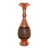 Persian Decorative Copper Vase Handcrafted with Khatamkari Marquetry Art Saraahi