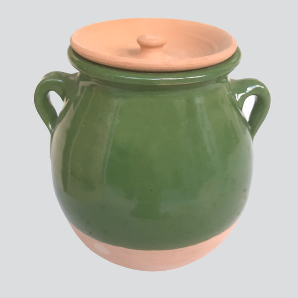 Persian Pottery Dizi Pot with Lid for Cooking Abgoosht - Sohrabi