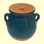 Persian Pottery Dizi Pot with Lid for Cooking Abgoosht - Traditional