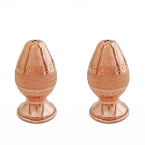 Persian Set of 2 Copper Salt Shaker Model Hamta