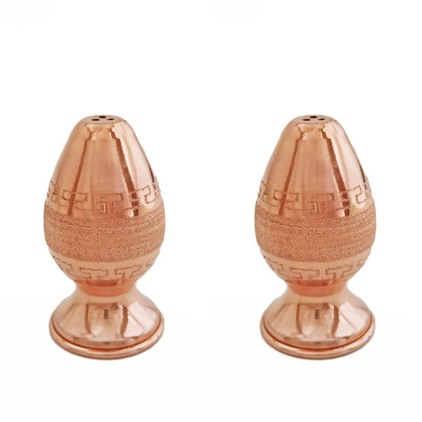 Set of 2 Persian Copper Salt & Pepper Shakers Hamta