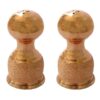 Set of 2 Persian Copper Salt & Pepper Shakers Viana