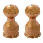 Set of 2 Persian Copper Salt & Pepper Shakers Viana