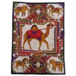 Hand Embroidered Tablecloth Model Geometric