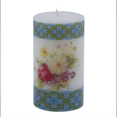 Persian Candle – Model Purple Flower (3x)