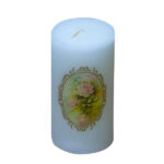 Persian Candle - Model Yellow Flower (2x)