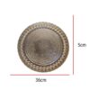 Persian Copper Serving Tray Traditionally Hammered Sara