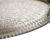 Persian Copper Serving Tray Traditionally Hammered Silveri