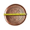 Persian Copper Serving Tray Traditionally Hammered Toranjestan