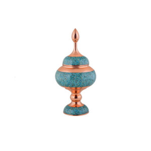 Iranian Firuzehkubi Copper Candy Dish Model Kiara II