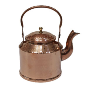 Persian Copper Tea Kettle Durable Stovetop Traditional Hammered Lavan
