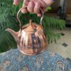 Persian Copper Tea Kettle Durable Stovetop Traditional Hammered