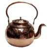 Persian Copper Tea Kettle Durable Stovetop Traditional Hammered Sadaf