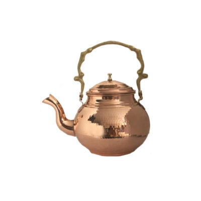 Persian Copper Tea Kettle Durable Stovetop Traditional Hammered Yas