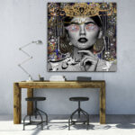 Persian Canvas Art - Printed Art & Queen
