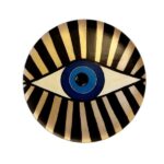 Hand-Painted Decorative Pottery Plate Nazar III