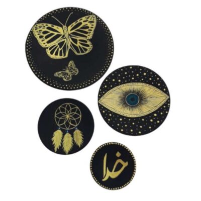 Hand-Painted Decorative Pottery Plate Khoda
