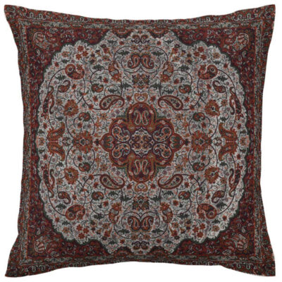 Persian Termeh Cushion Cover – Model Abrisham | Authentic Persian Decor