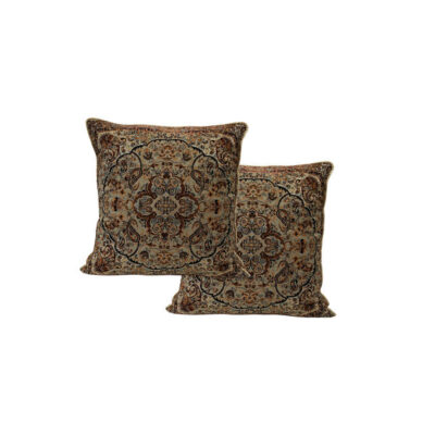 Persian Termeh Cushion Cover – Model Mana (2X) | Traditional Handwoven Cushion