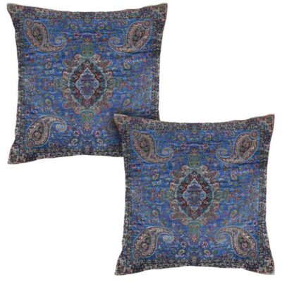 Persian Termeh Cushion Cover – Model Salari (2X) | Traditional Persian Textile