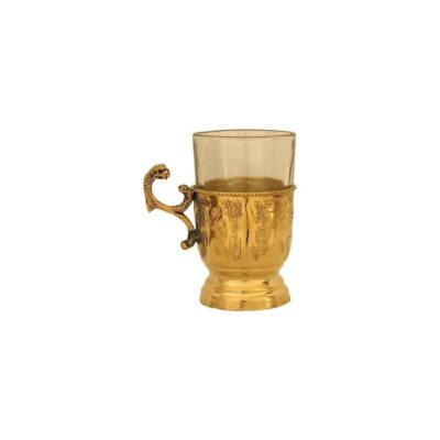 Persian Metal Tea & Coffee Set – Vintage Style Golden