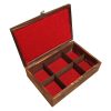 Persian Wooden Tea Bag Organizer Box with Chests Aren