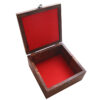 Persian Wooden Tea Bag Organizer Box with Chests Poem