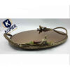 Persian Brass Serving Tea Tray Model Sparrow