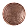 Persian Copper Serving Tray Traditionally Hammered Ashki 1