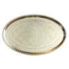 Persian Copper Serving Tray Traditionally Hammered G47