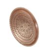 Persian Copper Serving Tray Traditionally Hammered Hakaki