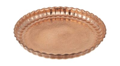 Persian Copper Serving Tray Traditionally Hammered Msi