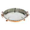 Persian Copper Serving Platter Hammered Special