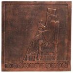 Darius on the throne Inscription Replica Inspired by Ancient Persian