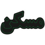 Persian LED Sign Board - Green Maskan