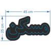Persian LED Sign Board - Blue Maskan