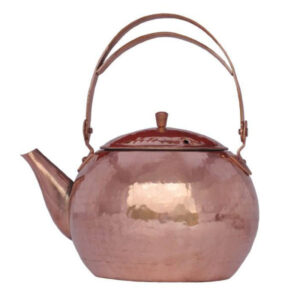 Persian Hammered Copper Tea Kettle Model Afsari