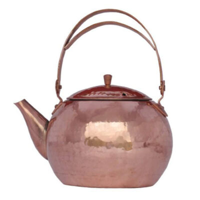 Persian Copper Tea Kettle Durable Stovetop Traditional Hammered Afsari
