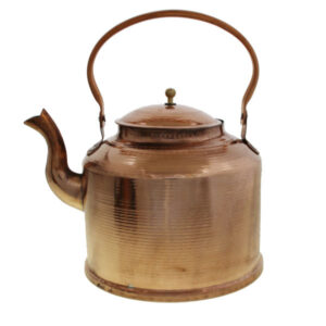 Persian Copper Tea Kettle Durable Stovetop Traditional Hammered Afsari