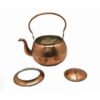 Persian Copper Tea Kettle Durable Stovetop Traditional Hammered Atlasi