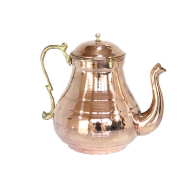 Persian Copper Teapot Handcrafted and Hammered Model English