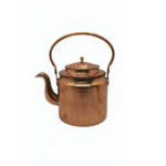 Persian Copper Tea Kettle Durable Stovetop Traditional Hammered Hamta