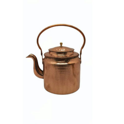 Persian Copper Tea Kettle Durable Stovetop Traditional Hammered Hamta