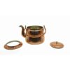 Persian Copper Tea Kettle Durable Stovetop Traditional Hammered Zanjani