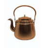 Persian Copper Tea Kettle Durable Stovetop Traditional Hammered Zanjani