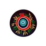 Hand-Painted Decorative Pottery Plate Anar & Nazar