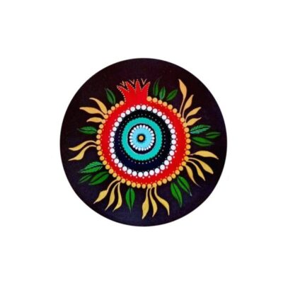 Hand-Painted Decorative Pottery Plate Anar & Nazar