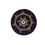 Hand-Painted Decorative Pottery Plate Nazar