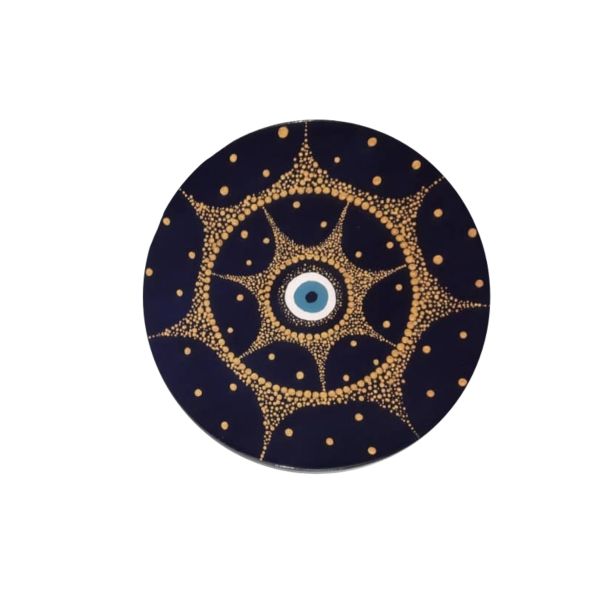 Hand-Painted Decorative Pottery Plate Nazar